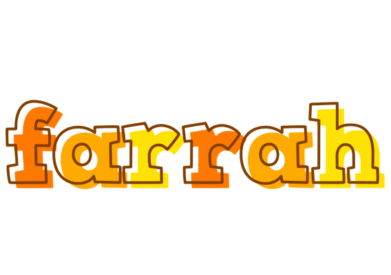 Farrah desert logo