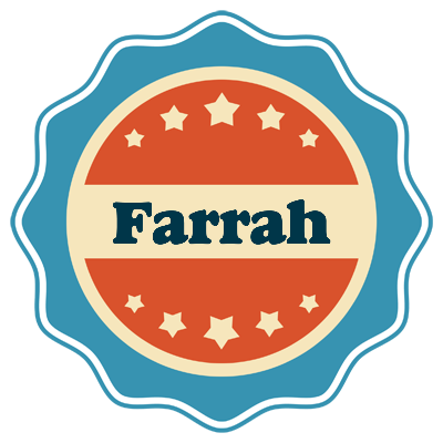 Farrah labels logo