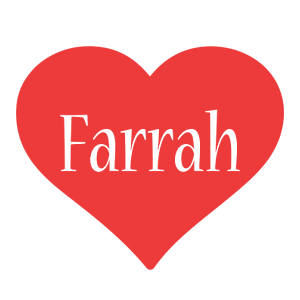 Farrah love logo