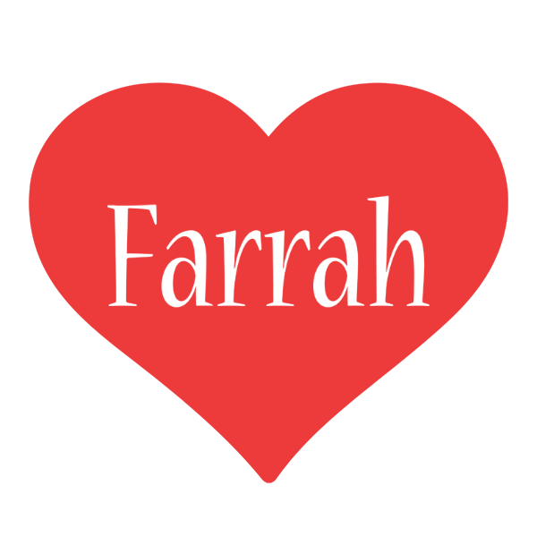 Farrah love logo