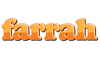 Farrah orange logo