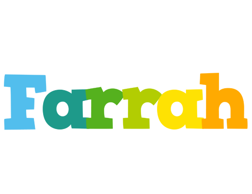 Farrah rainbows logo