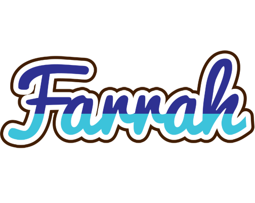 Farrah raining logo