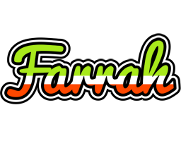 Farrah superfun logo