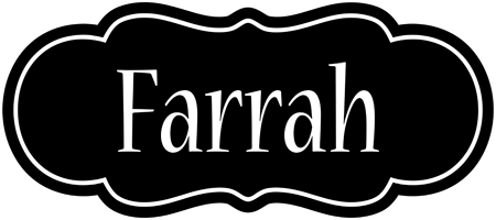 Farrah welcome logo