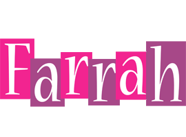 Farrah whine logo