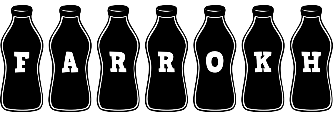 Farrokh bottle logo
