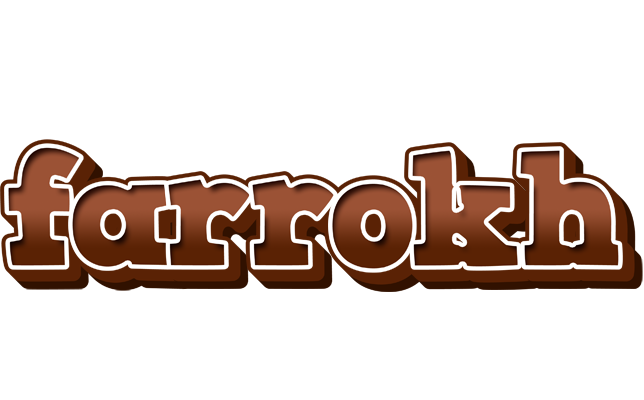 Farrokh brownie logo