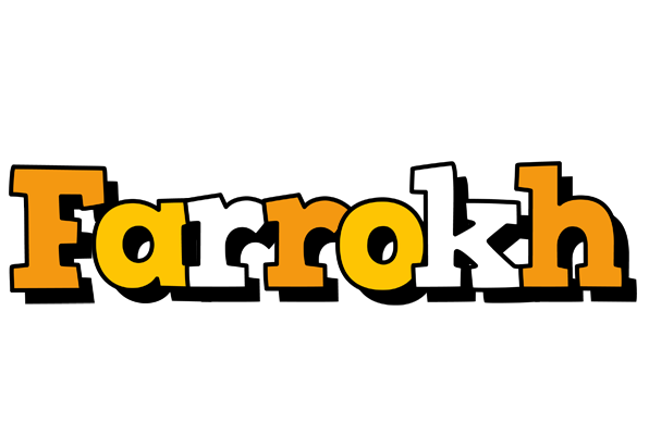 Farrokh cartoon logo