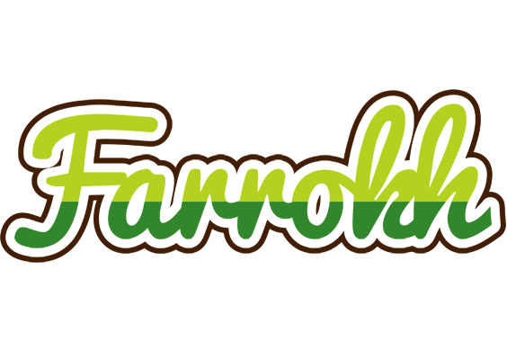 Farrokh golfing logo