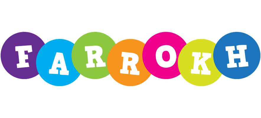 Farrokh happy logo