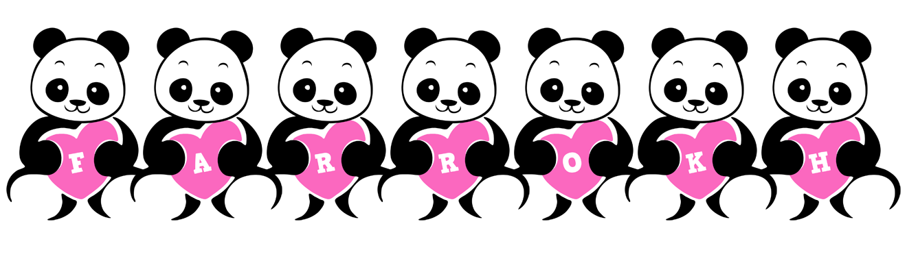 Farrokh love-panda logo