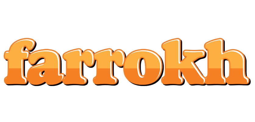 Farrokh orange logo
