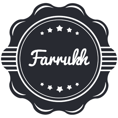 Farrukh badge logo
