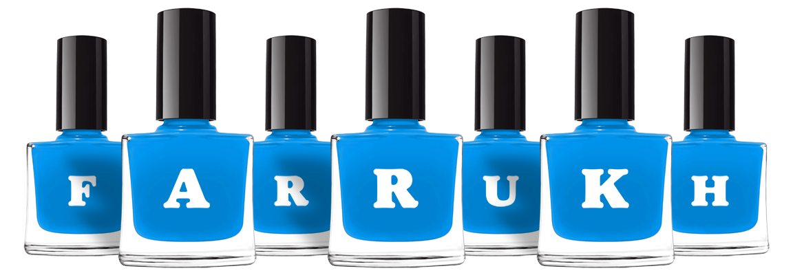 Farrukh glossy logo
