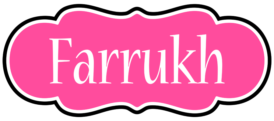 Farrukh invitation logo