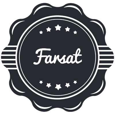 Farsat badge logo