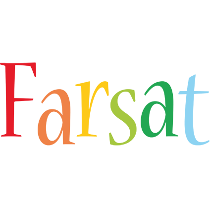 Farsat birthday logo