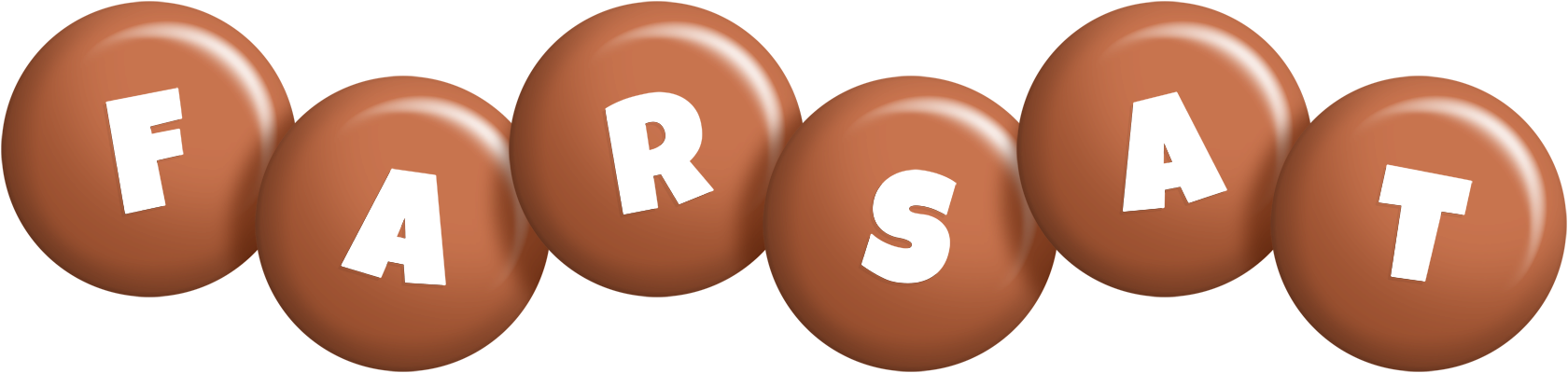 Farsat candy-brown logo