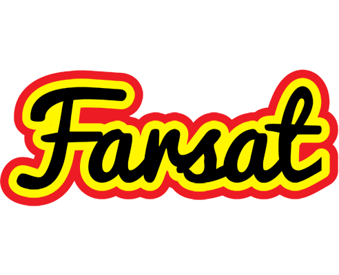 Farsat flaming logo