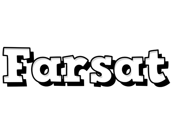 Farsat snowing logo