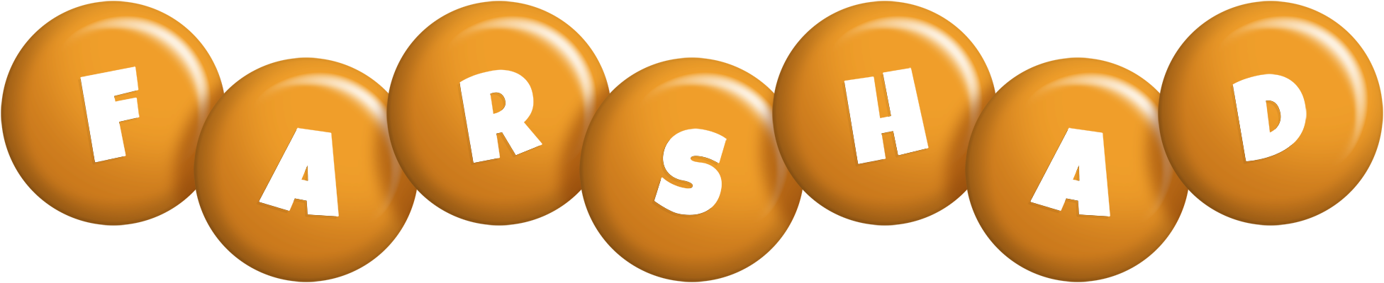 Farshad candy-orange logo