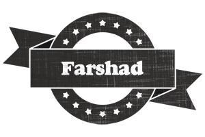 Farshad grunge logo