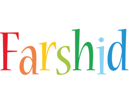 Farshid birthday logo