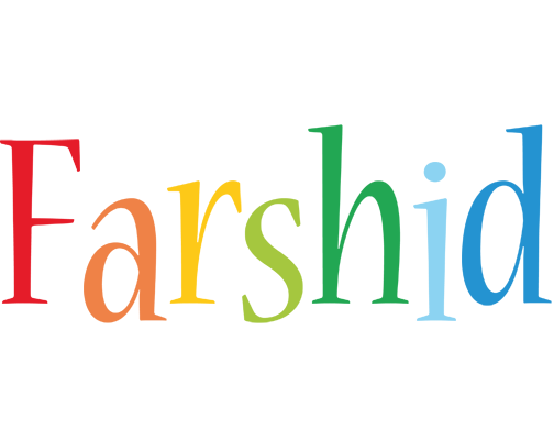 Farshid birthday logo