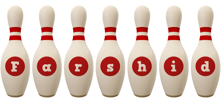Farshid bowling-pin logo