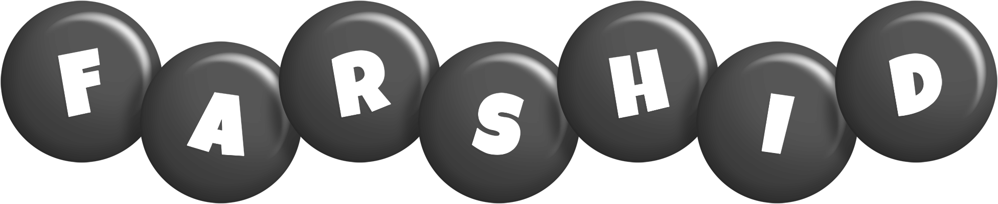 Farshid candy-black logo