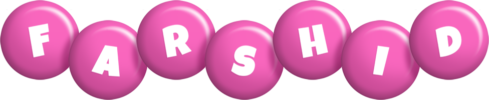 Farshid candy-pink logo