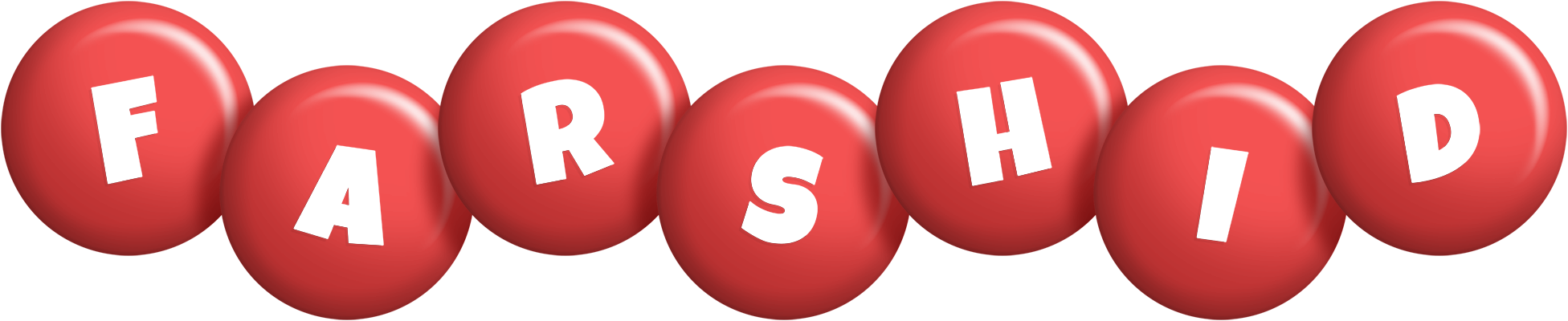 Farshid candy-red logo