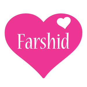 Farshid love-heart logo