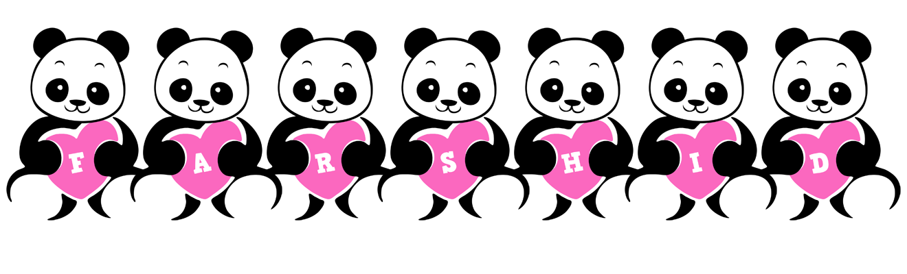 Farshid love-panda logo