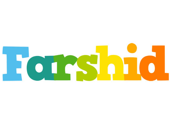 Farshid rainbows logo