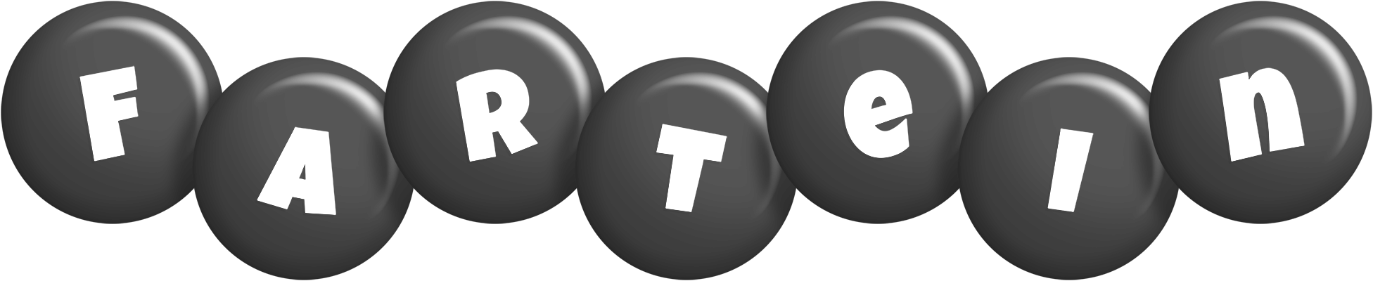 Fartein candy-black logo