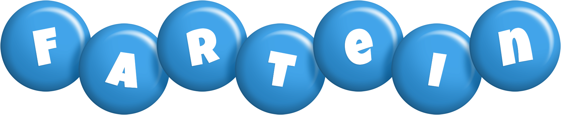 Fartein candy-blue logo