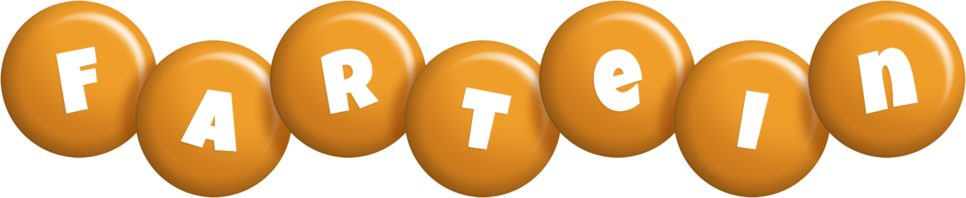 Fartein candy-orange logo