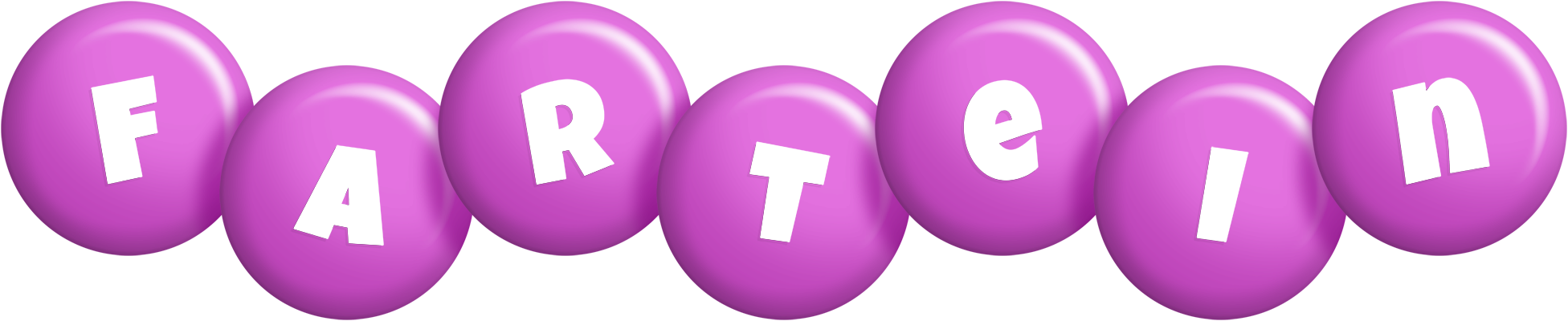Fartein candy-purple logo