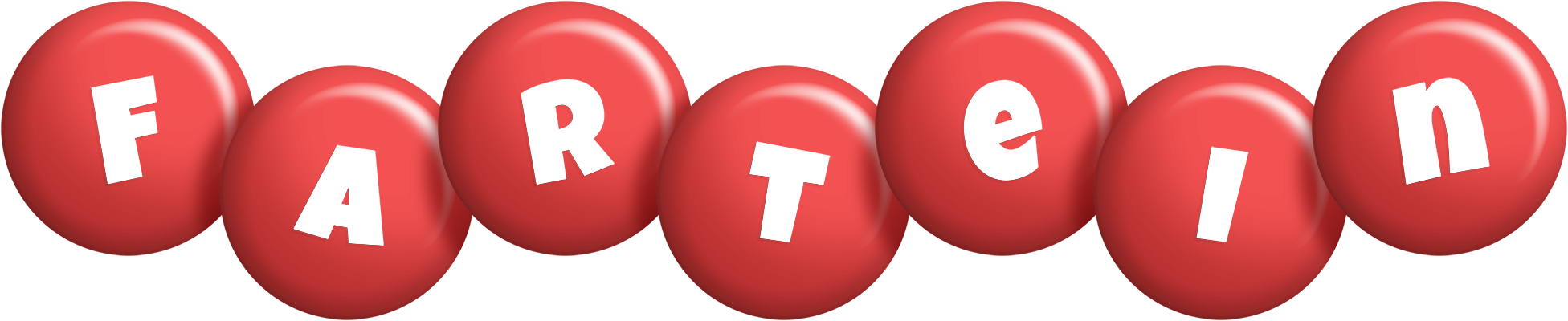 Fartein candy-red logo