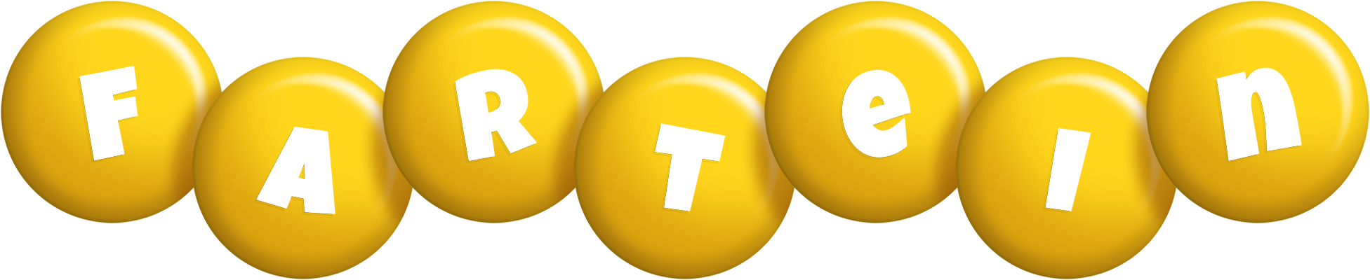 Fartein candy-yellow logo