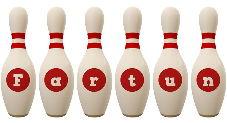 Fartun bowling-pin logo