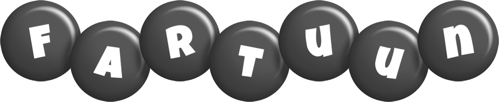 Fartuun candy-black logo
