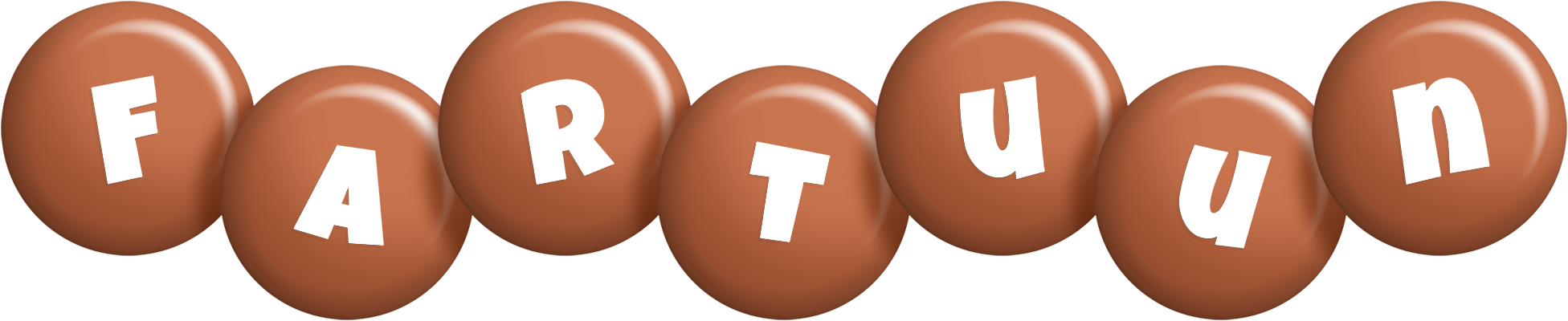 Fartuun candy-brown logo