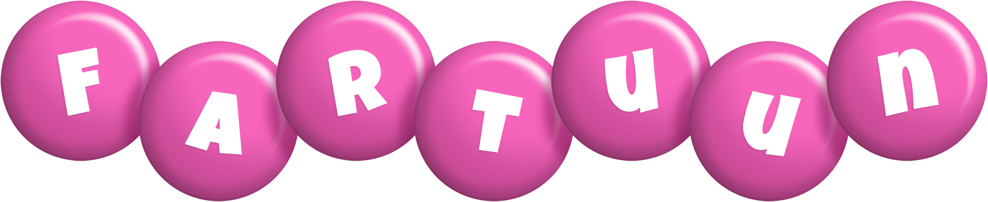 Fartuun candy-pink logo