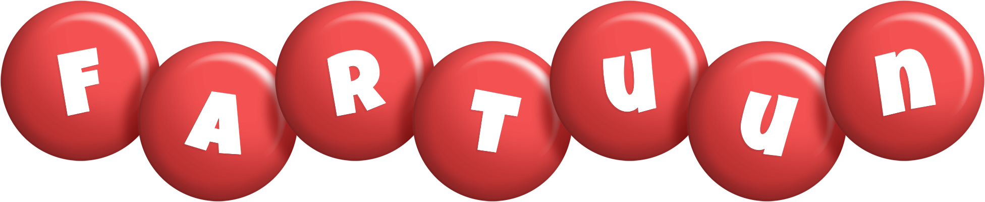 Fartuun candy-red logo