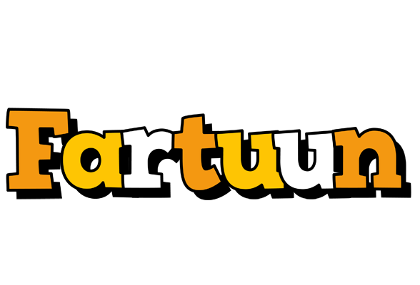 Fartuun cartoon logo