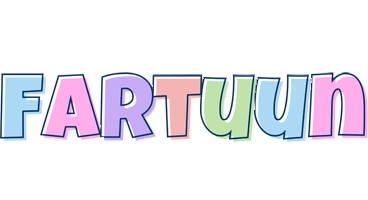Fartuun pastel logo
