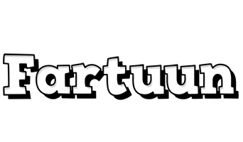 Fartuun snowing logo